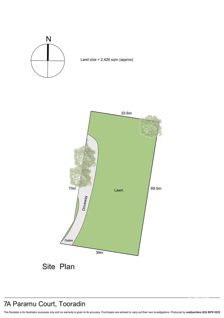 Floorplan of Homely land listing, 7A Paramu Court, Tooradin VIC 3980