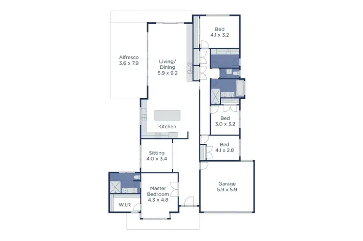 Floorplan of Homely house listing, 63 Nicholson Street, Nunawading VIC 3131