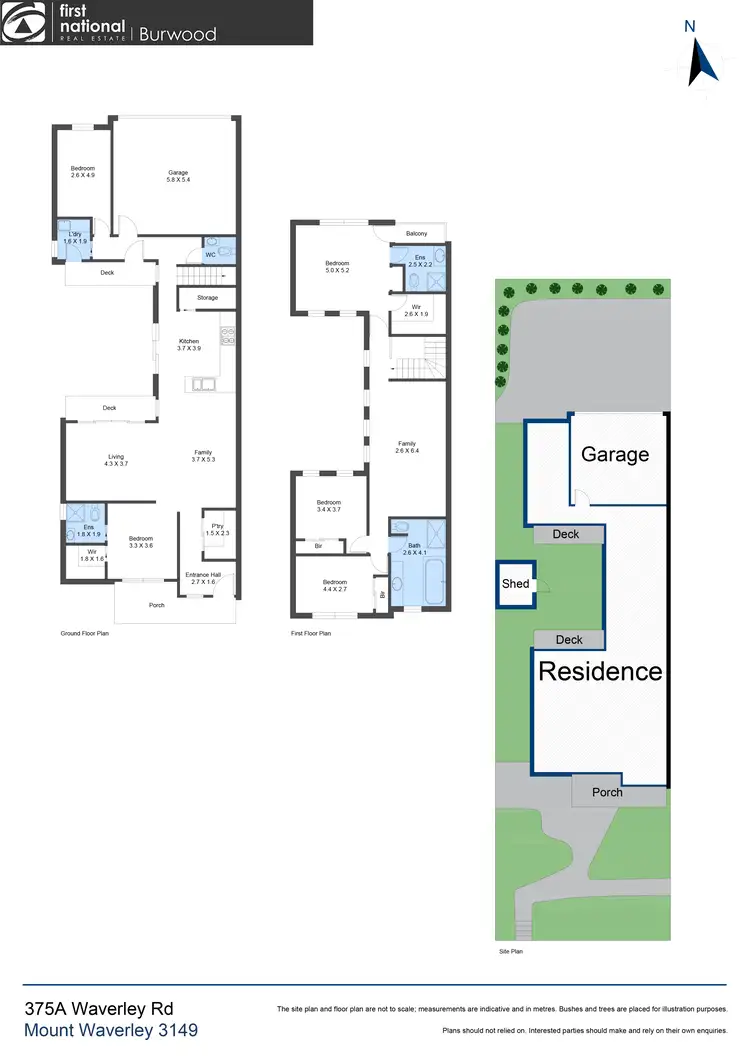 Floorplan of Homely townhouse listing, 375A Waverley Road, Mount Waverley VIC 3149