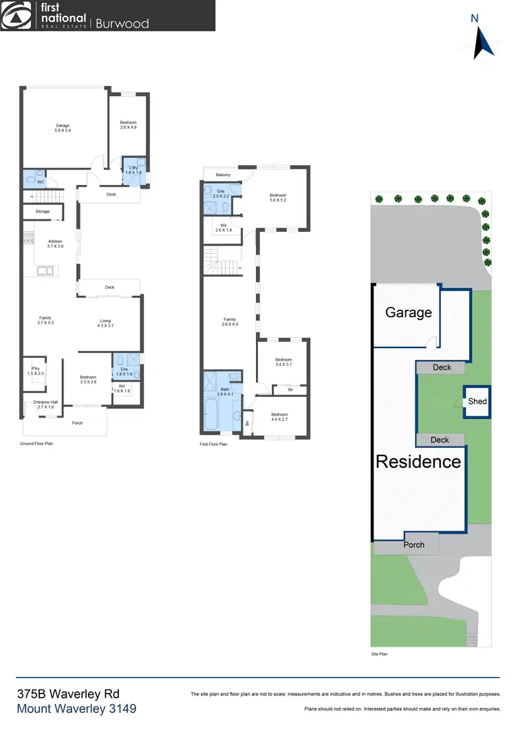 Floorplan of Homely townhouse listing, 375B Waverley Road, Mount Waverley VIC 3149