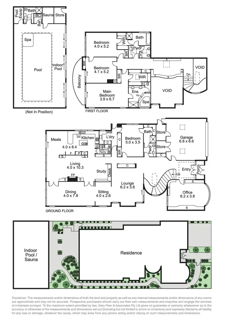 Floorplan of Homely house listing, 98 Balaclava Road, Caulfield North VIC 3161