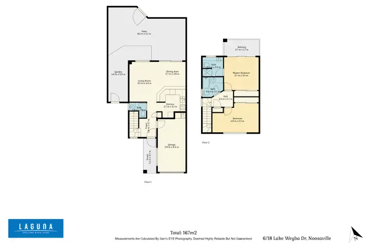 Floorplan of Homely unit listing, 6/18 Lake Weyba Drive, Noosaville QLD 4566