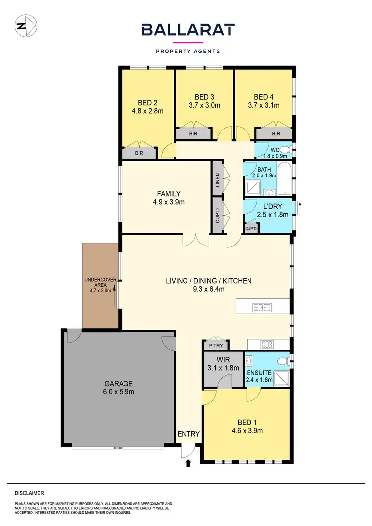 Floorplan of Homely house listing, 24 Venice Drive, Winter Valley VIC 3358
