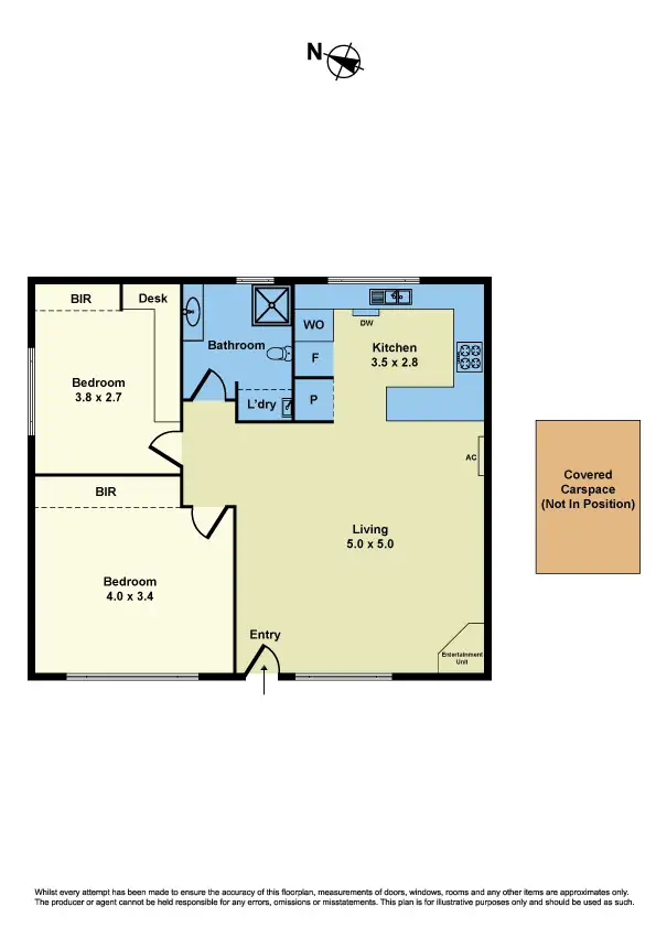 Floorplan of Homely apartment listing, 10/4 Lyons Street, Williamstown VIC 3016