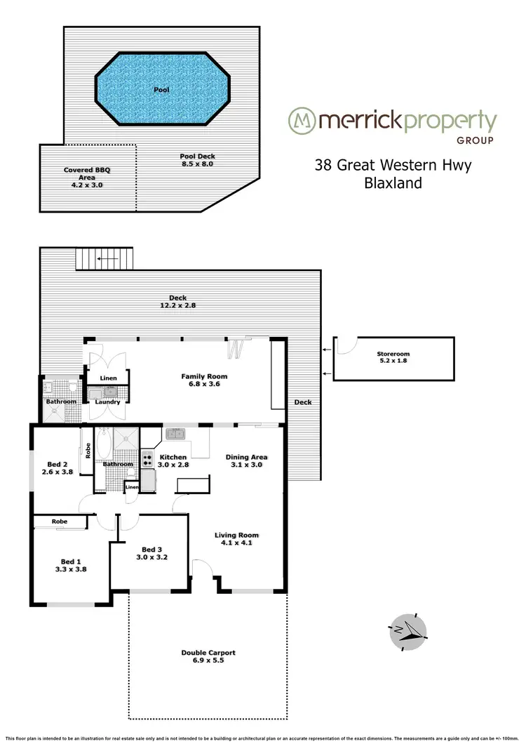 Floorplan of Homely house listing, 38 Great Western Highway, Blaxland NSW 2774