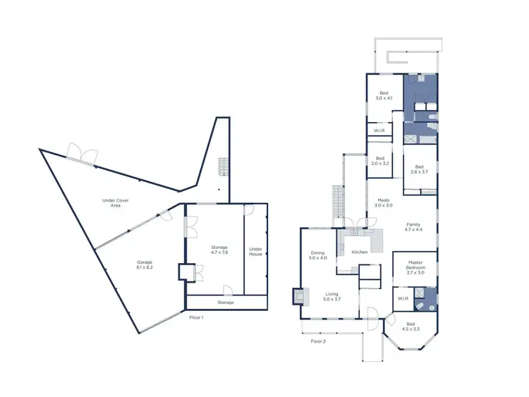 Floorplan of Homely house listing, 6 Jonathan Close, Bayswater North VIC 3153