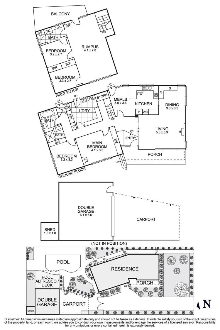 Floorplan of Homely house listing, 27 Timber Ridge, Doncaster VIC 3108
