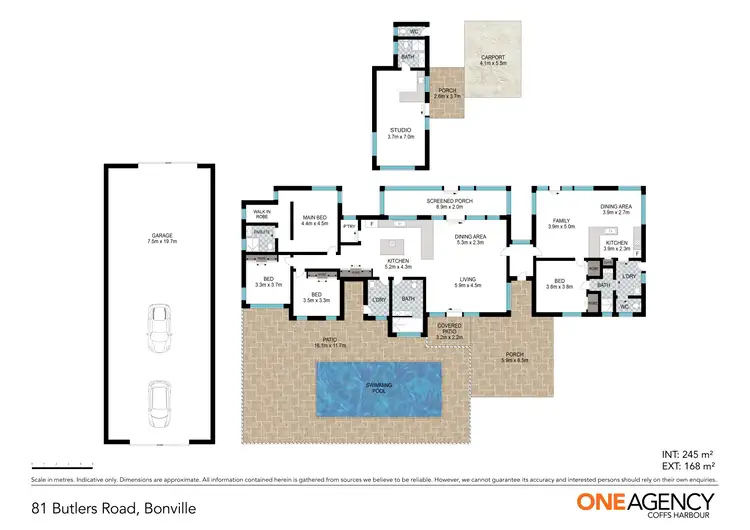 Floorplan of Homely house listing, 81 Butlers Road, Bonville NSW 2450