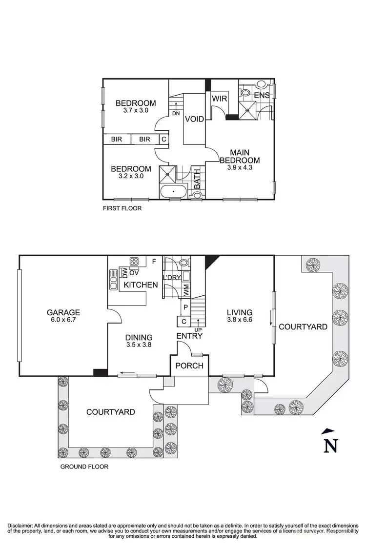 Floorplan of Homely unit listing, 1/346-352 Springvale Road, Donvale VIC 3111
