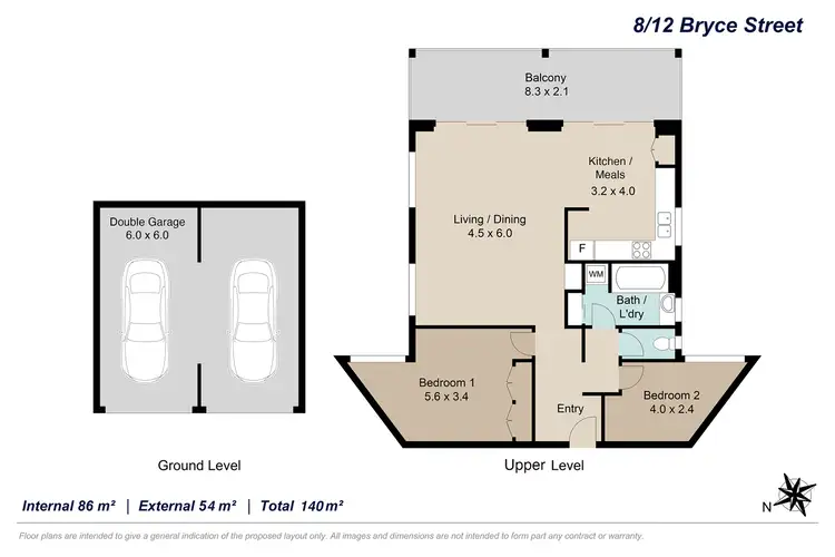 Floorplan of Homely unit listing, 8/12 Bryce Street, St Lucia QLD 4067
