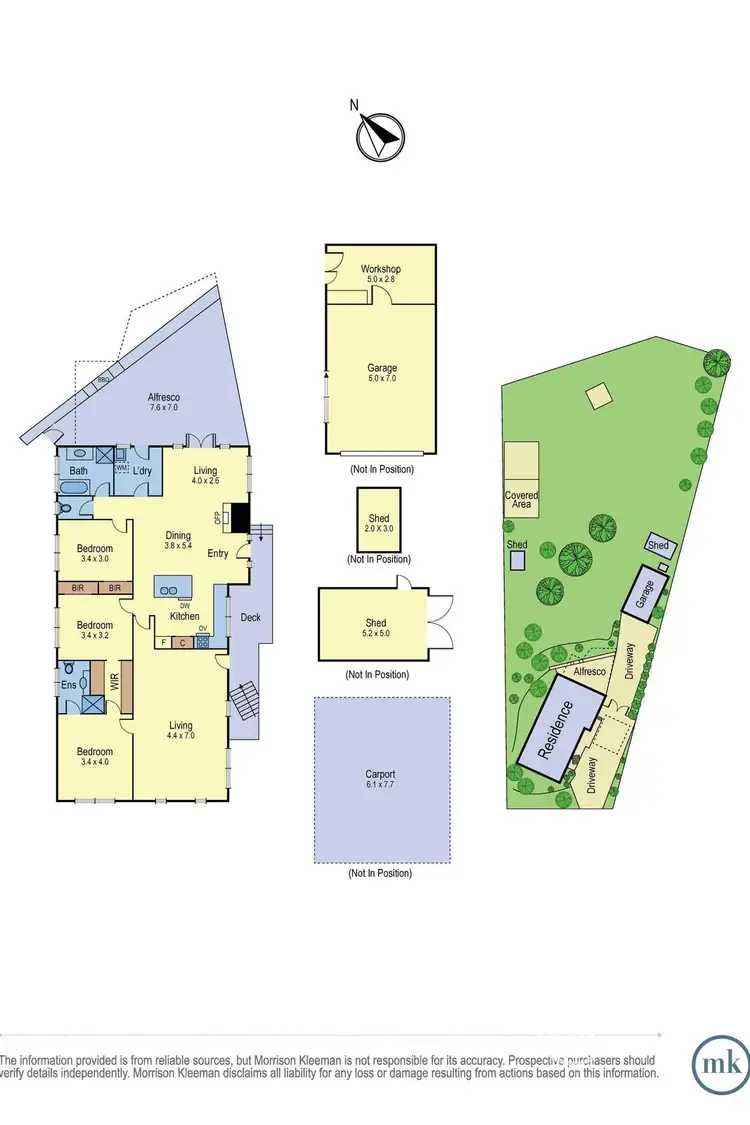 Floorplan of Homely house listing, 14 Oronsay Crescent, Diamond Creek VIC 3089