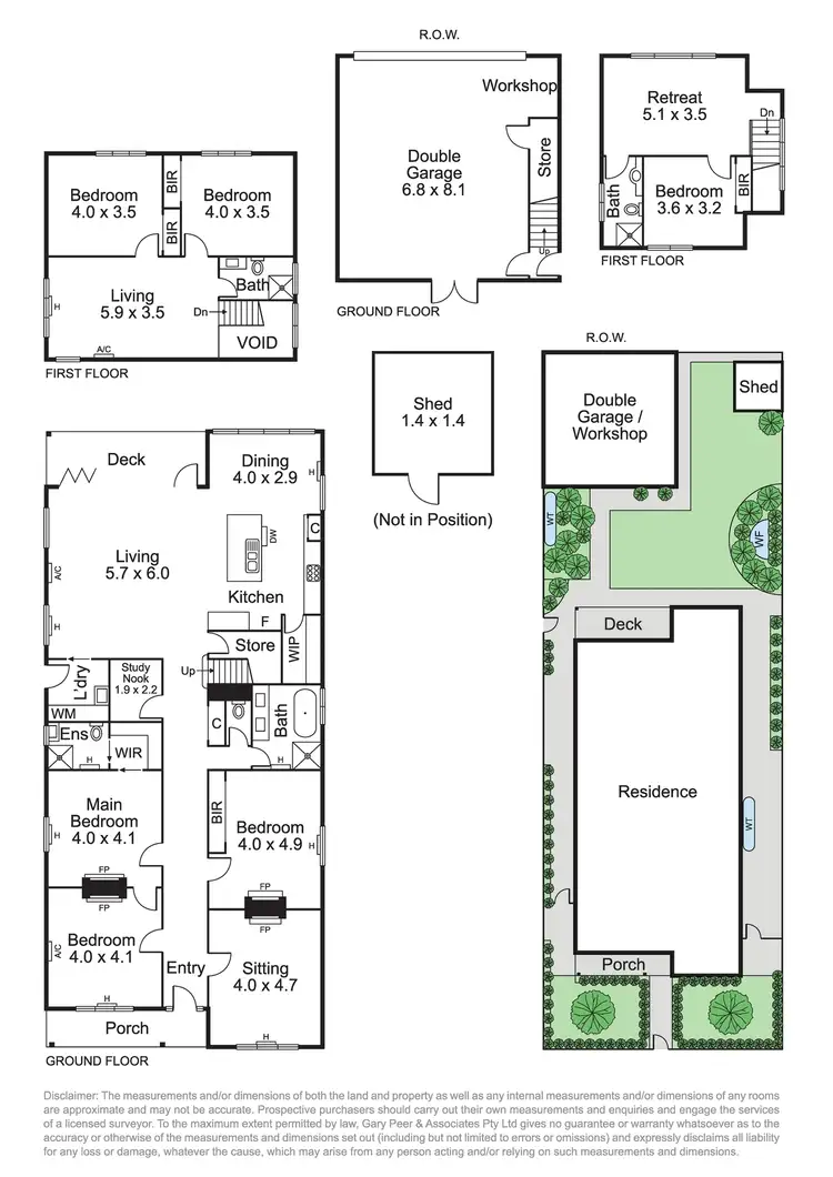 Floorplan of Homely house listing, 1 Hawthorn Avenue, Caulfield North VIC 3161