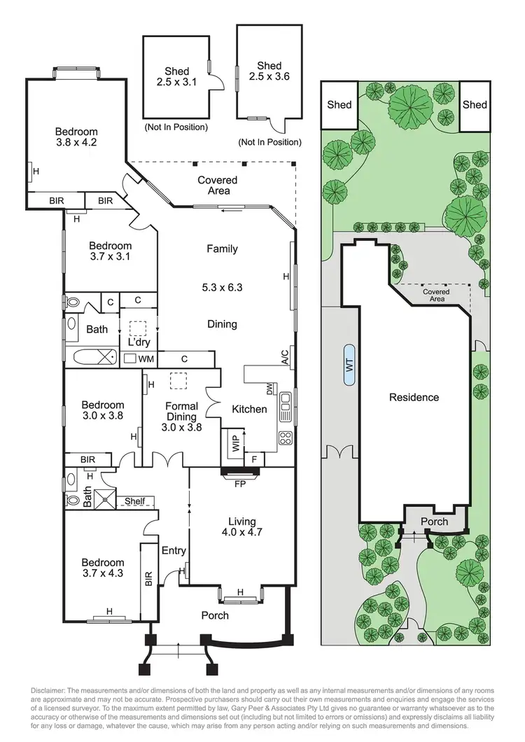 Floorplan of Homely house listing, 9 Reserve Avenue, Carnegie VIC 3163