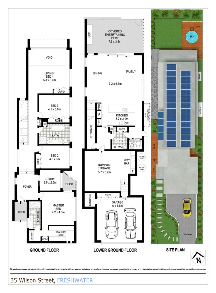 Floorplan of Homely house listing, 35 Wilson Street, Freshwater NSW 2096