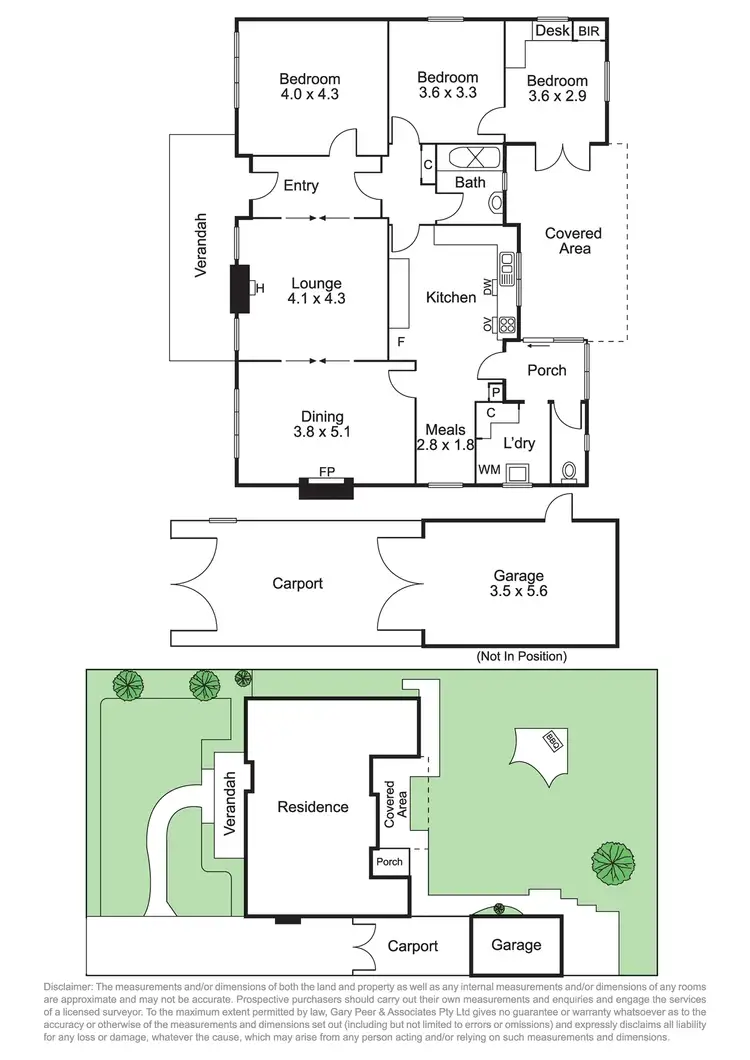 Floorplan of Homely house listing, 10 Lyons Street, Carnegie VIC 3163