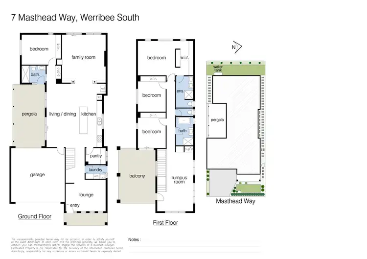 Floorplan of Homely house listing, 7 Masthead Way, Werribee South VIC 3030