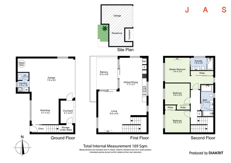 Floorplan of Homely townhouse listing, 46 Glynn Avenue, Altona North VIC 3025