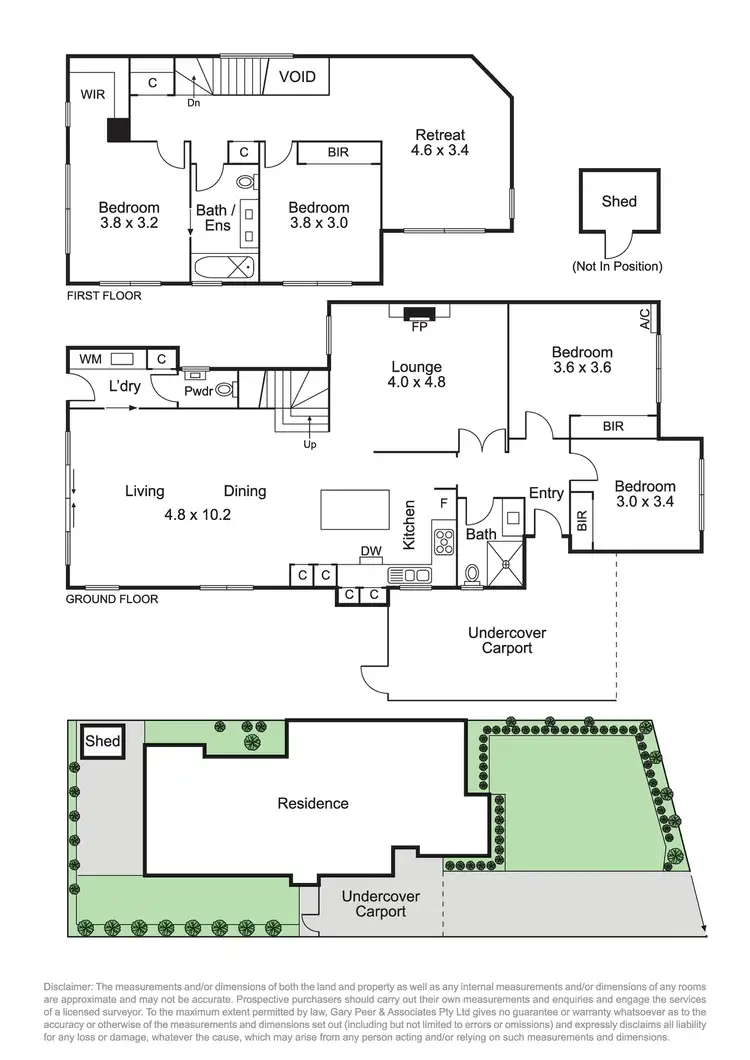 Floorplan of Homely house listing, 27 Kean Street, Caulfield South VIC 3162
