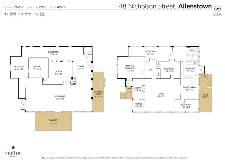 Floorplan of Homely house listing, 48 Nicholson Street, Allenstown QLD 4700