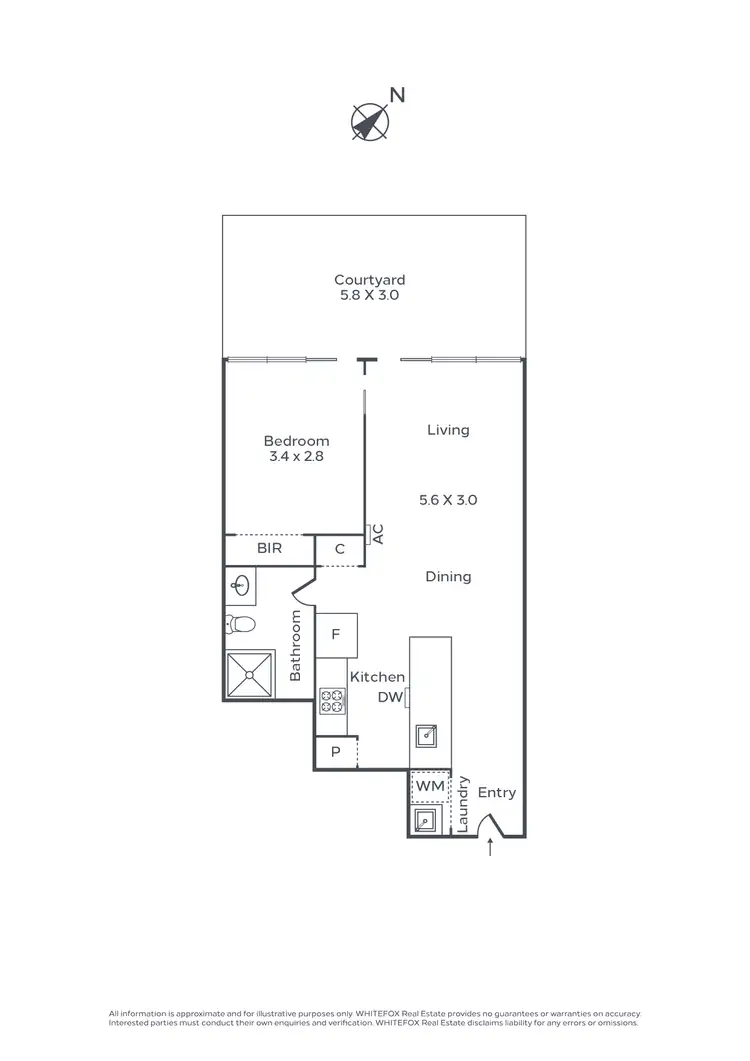Floorplan of Homely apartment listing, 106/68 Cambridge Street, Collingwood VIC 3066