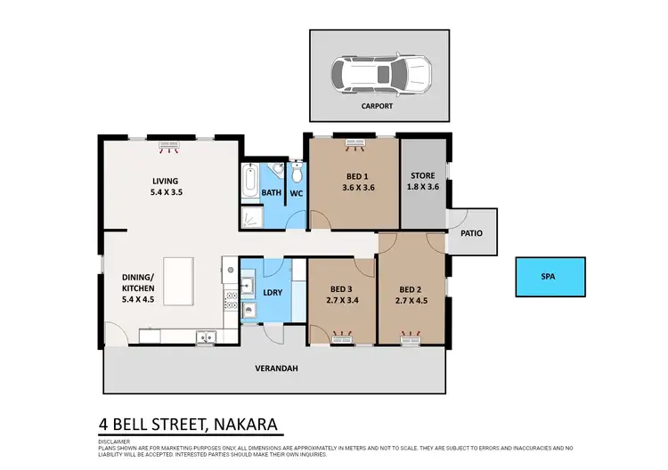 Floorplan of Homely house listing, 4 Bell Street, Nakara NT 810