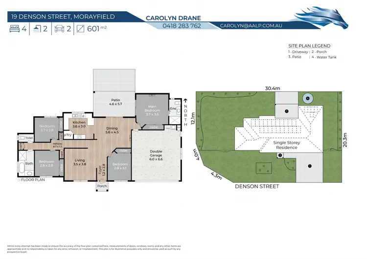 Floorplan of Homely house listing, 19 Denson Street, Morayfield QLD 4506