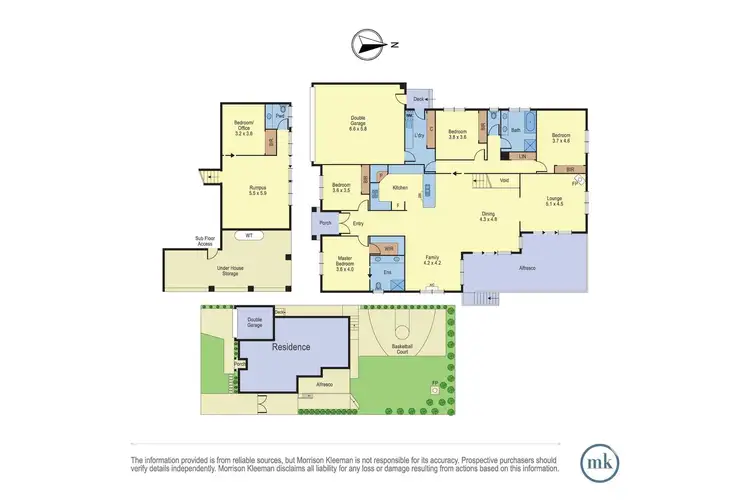 Floorplan of Homely house listing, 12 Timbertop Drive, Doreen VIC 3754
