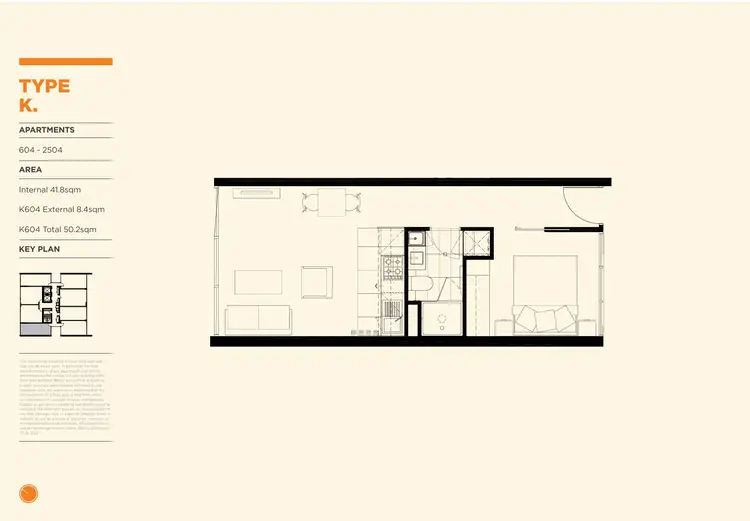 Floorplan of Homely apartment listing, 2103/557 Little Lonsdale Street, Melbourne VIC 3000