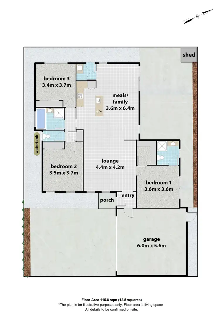Floorplan of Homely unit listing, 3/17 Wattletree Road, Ferntree Gully VIC 3156
