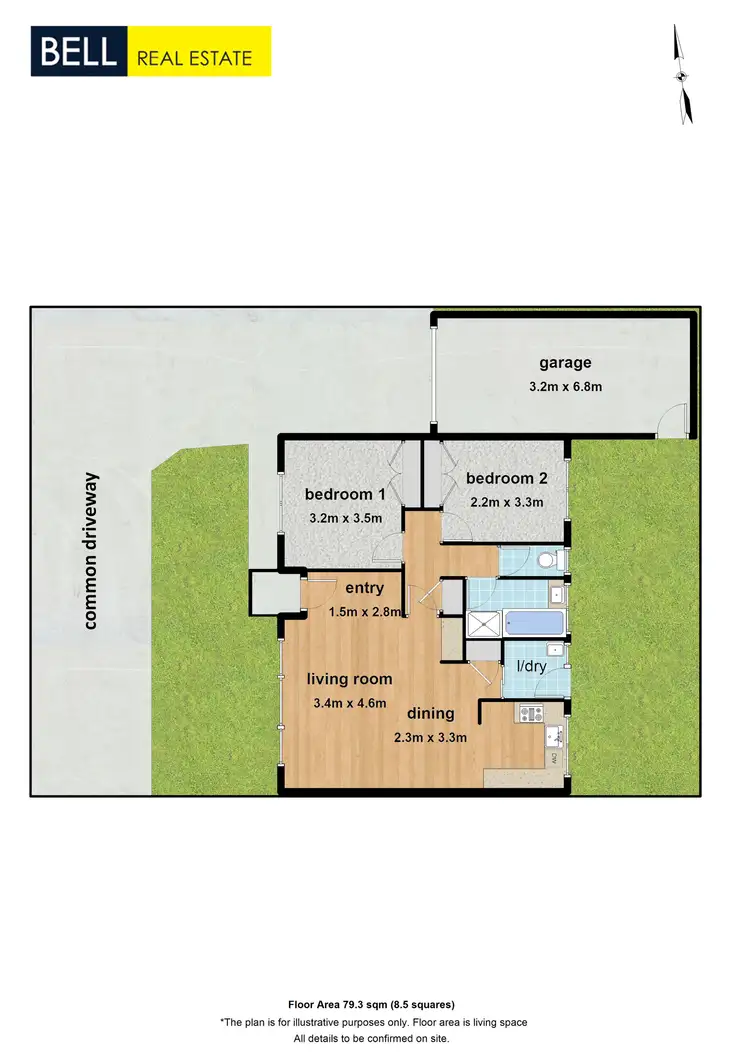Floorplan of Homely unit listing, 3/15 Bowen Street, Ferntree Gully VIC 3156