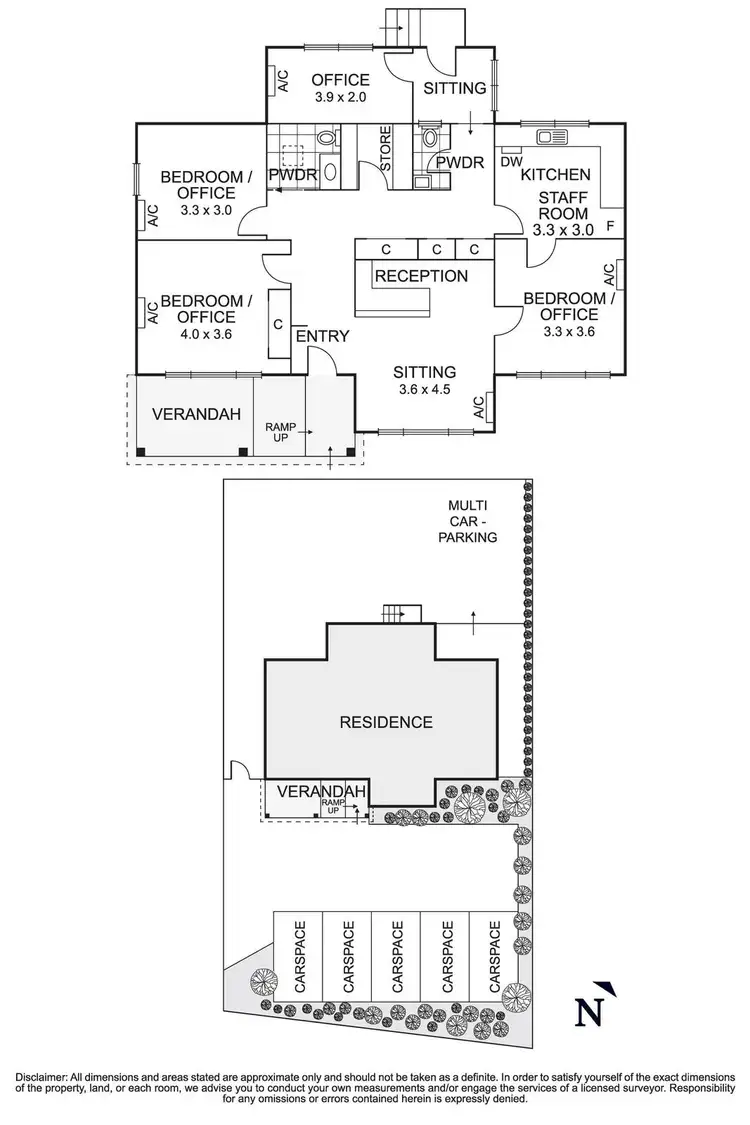 Floorplan of Homely house listing, 1/1137 Main Road, Eltham VIC 3095