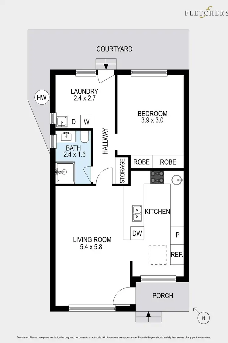 Floorplan of Homely unit listing, 9/113 Warrigal Road, Mentone VIC 3194