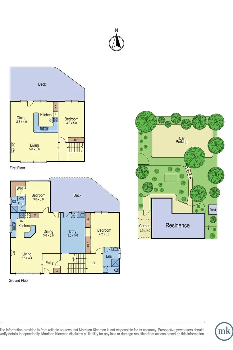 Floorplan of Homely house listing, 2/1 Nicholson Close, Research VIC 3095