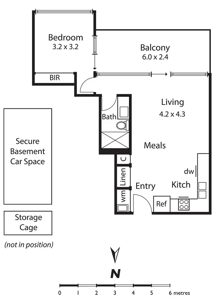 Floorplan of Homely apartment listing, 301/32 Warleigh Grove, Brighton VIC 3186