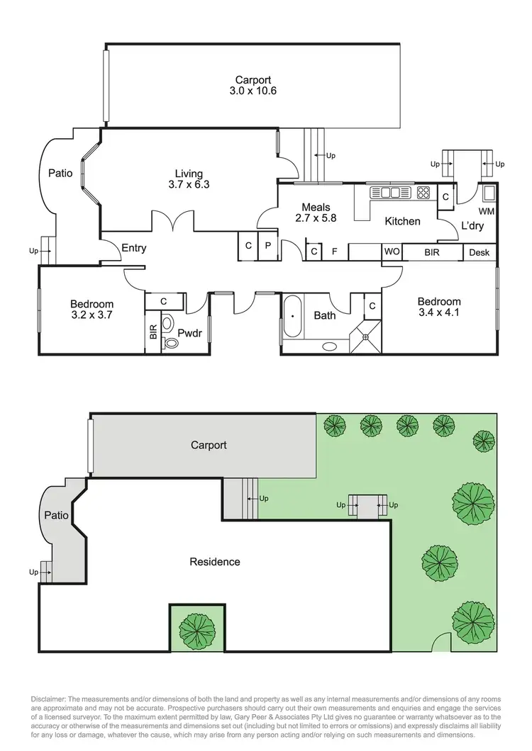 Floorplan of Homely unit listing, 4/19 Beddoe Avenue, Brighton East VIC 3187