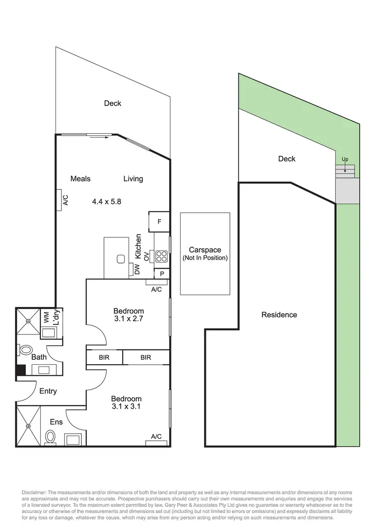 Floorplan of Homely apartment listing, G03/460 Dandenong Road, Caulfield North VIC 3161