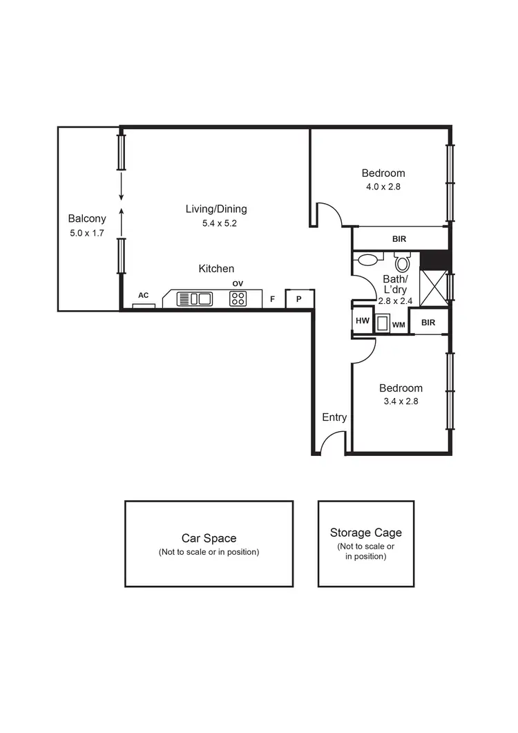 Floorplan of Homely apartment listing, 10/370 Orrong Road, Caulfield North VIC 3161