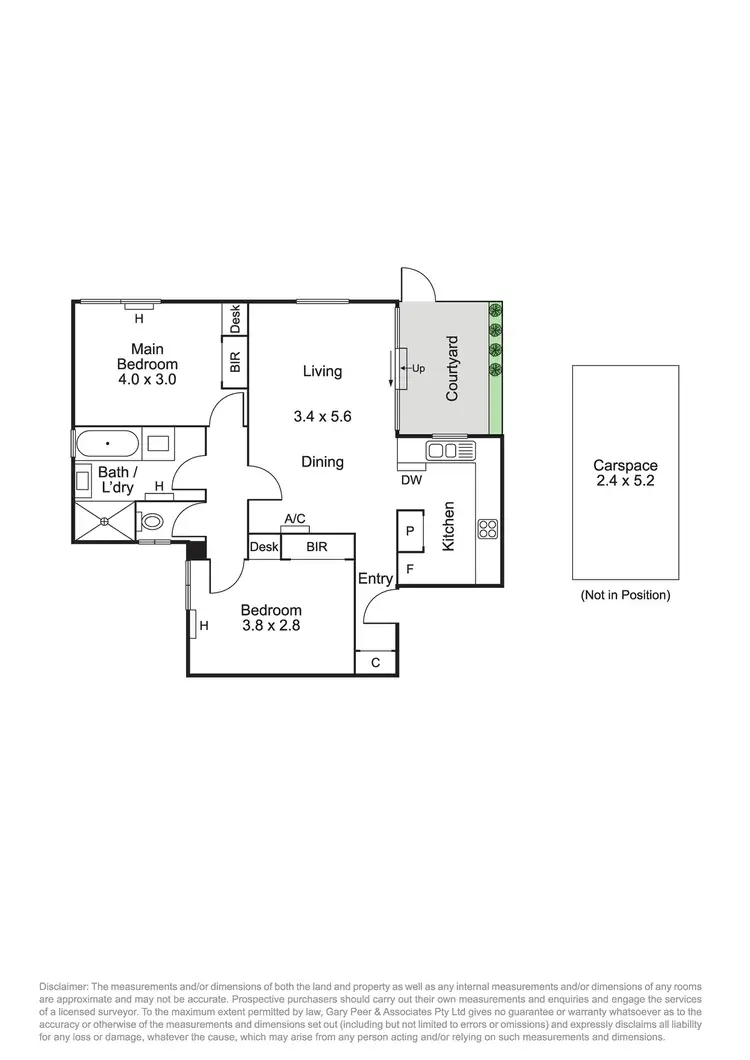 Floorplan of Homely apartment listing, 12/11 Grandview Grove, Hawthorn East VIC 3123