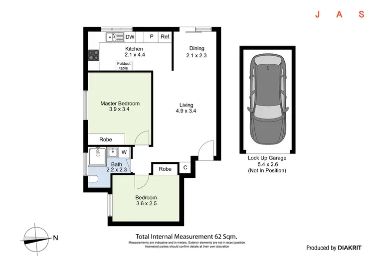 Floorplan of Homely unit listing, 2/7-9 Eldridge Street, Footscray VIC 3011