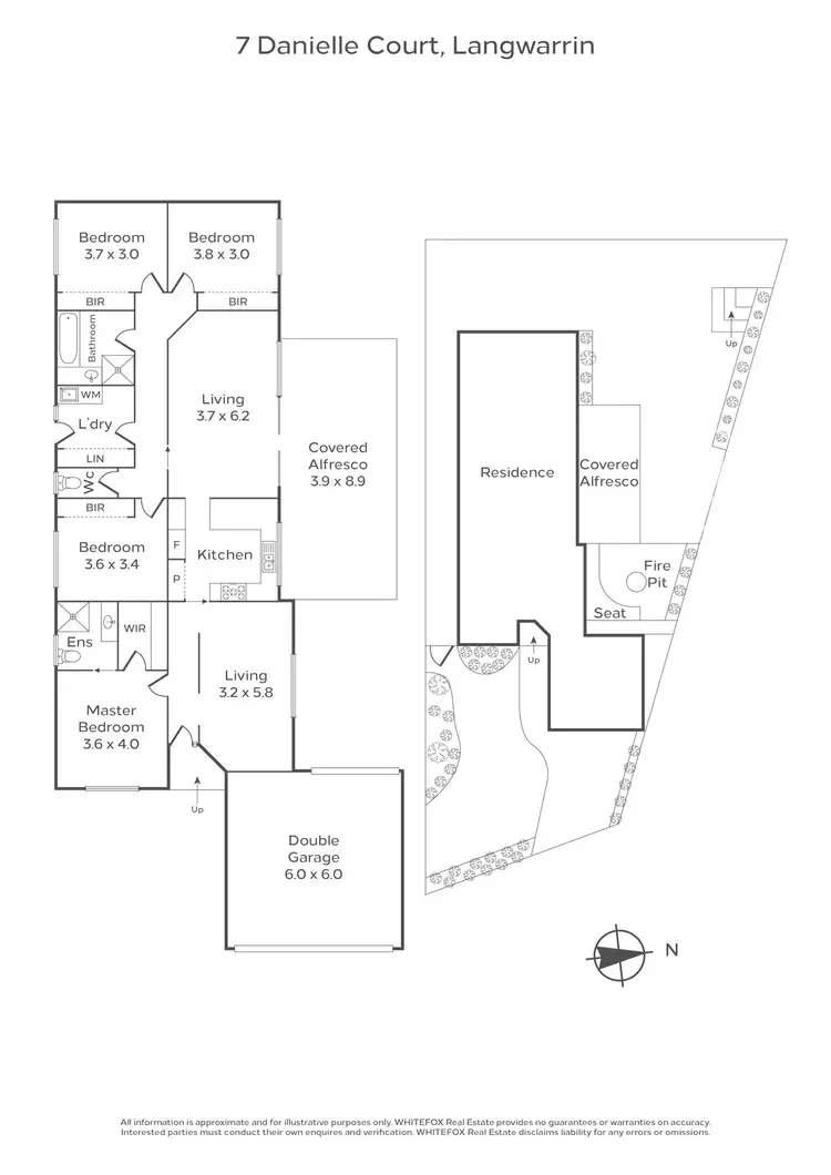 Floorplan of Homely house listing, 7 Danielle Court, Langwarrin VIC 3910