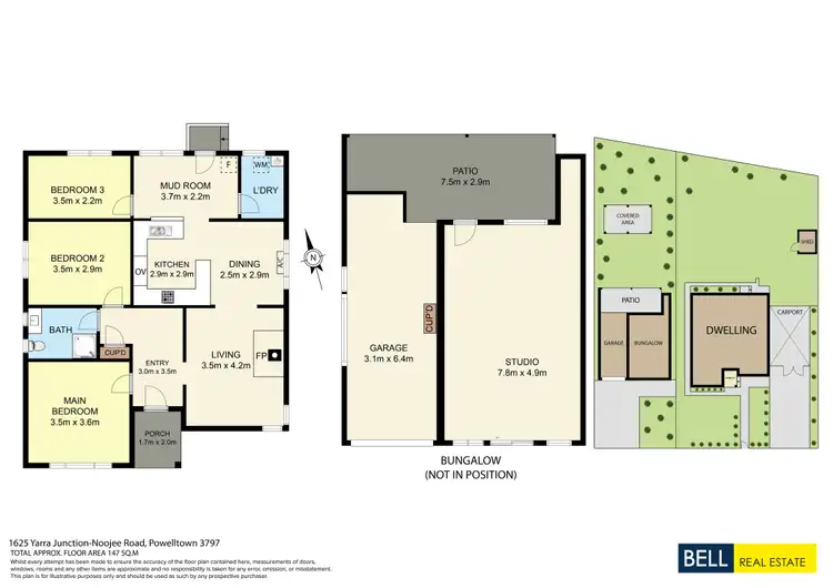 Floorplan of Homely house listing, 1625 Little Yarra Road, Powelltown VIC 3797
