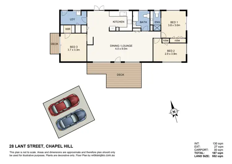 Floorplan of Homely house listing, 28 Lant Street, Chapel Hill QLD 4069