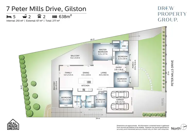 Floorplan of Homely house listing, 7 Peter Mills Drive, Gilston QLD 4211
