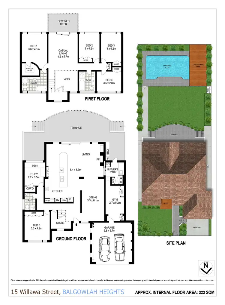 Floorplan of Homely house listing, 15 Willawa Street, Balgowlah Heights NSW 2093