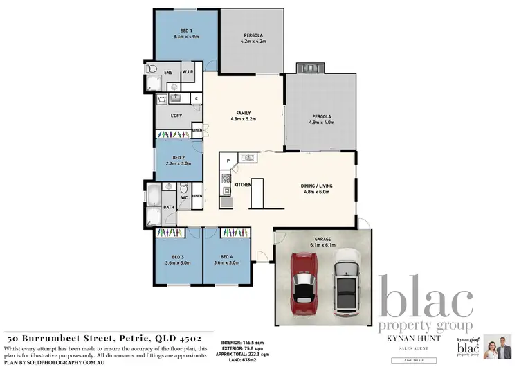 Floorplan of Homely house listing, 50 Burrumbeet Street, Petrie QLD 4502