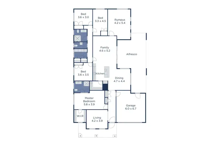 Floorplan of Homely house listing, 87 Alderford Drive, Wantirna VIC 3152