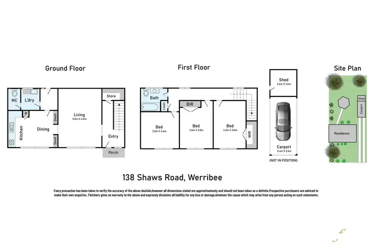 Floorplan of Homely house listing, 138 Shaws Road, Werribee VIC 3030