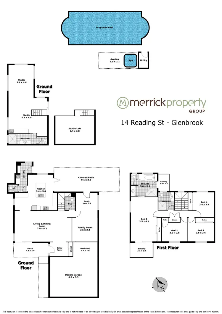 Floorplan of Homely house listing, 14 Reading Street, Glenbrook NSW 2773