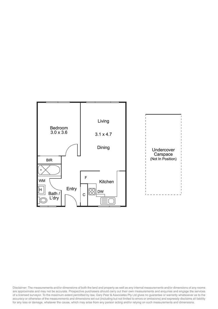 Floorplan of Homely apartment listing, 11/481-483 Kooyong Road, Elsternwick VIC 3185