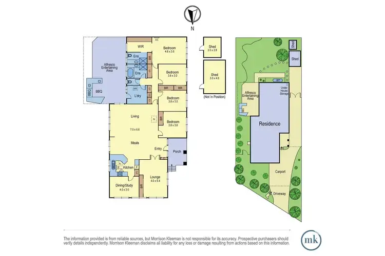 Floorplan of Homely house listing, 12 Mahogany Court, Greensborough VIC 3088